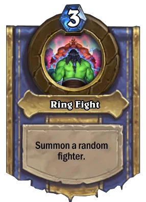 Ring Fight Card Image