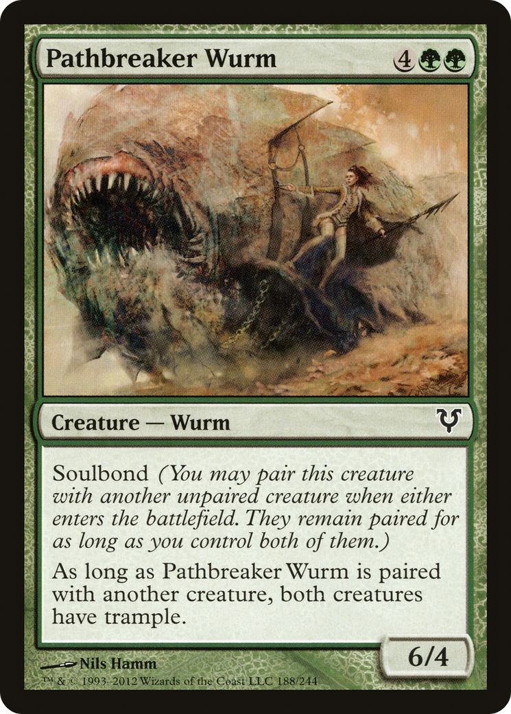 Pathbreaker Wurm Card Image