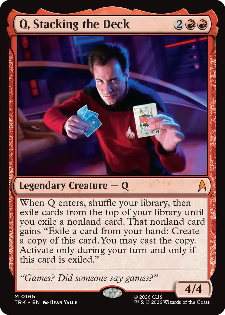 Q, Stacking the Deck