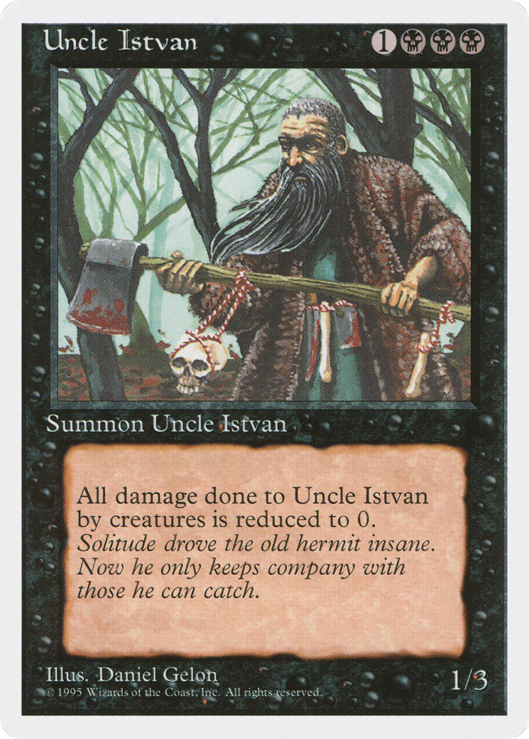 Uncle Istvan Card Image