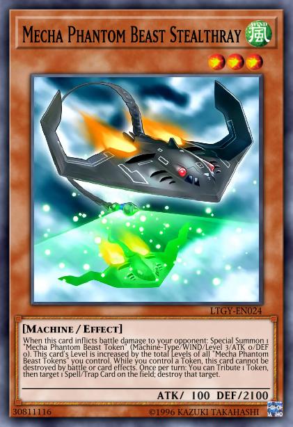 Mecha Phantom Beast Stealthray Card Image