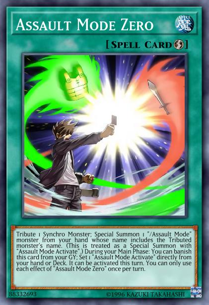 Assault Mode Zero Card Image