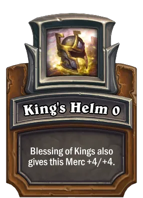 King's Helm {0} Card Image