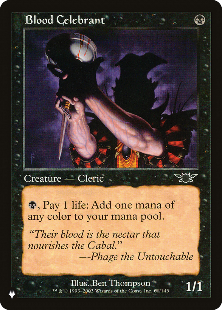 Blood Celebrant Card Image