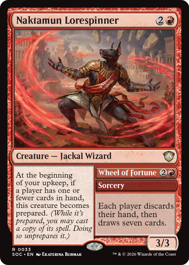 Wheel of Fortune Magic: The Gathering card