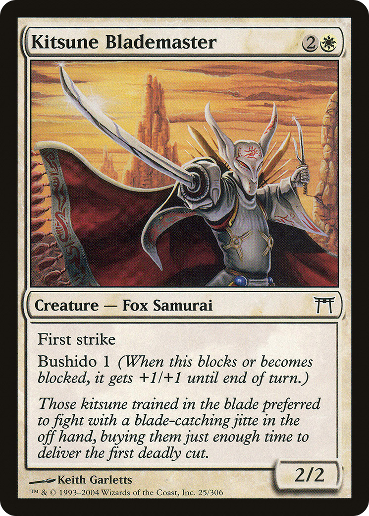 Kitsune Blademaster Card Image