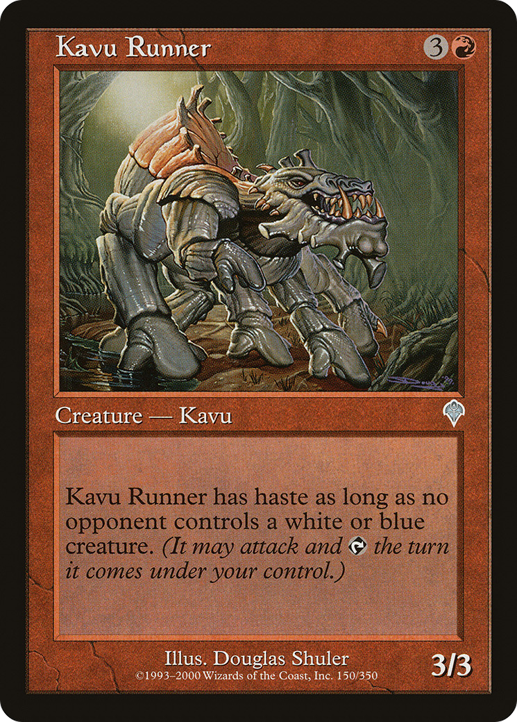 Kavu Runner Card Image