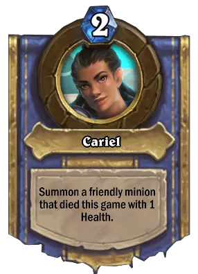 Cariel Card Image