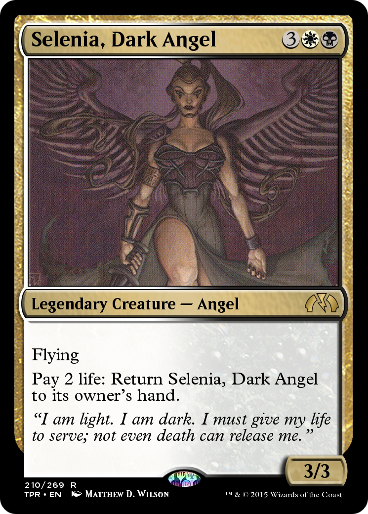 Selenia, Dark Angel Card Image