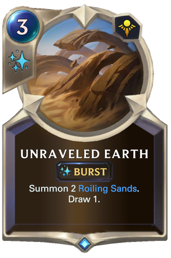 Unraveled Earth Card Image