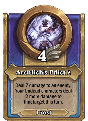 Archlich's Edict 2 Card Image