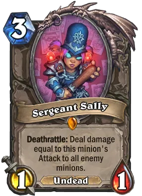 Sergeant Sally Card Image