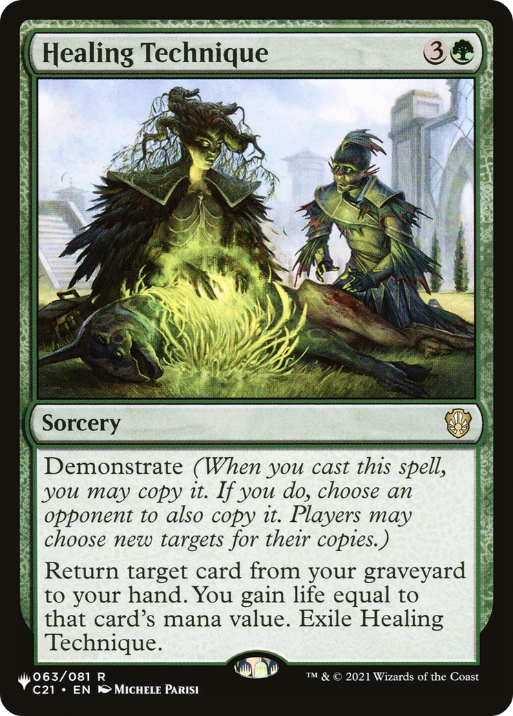 Healing Technique Card Image