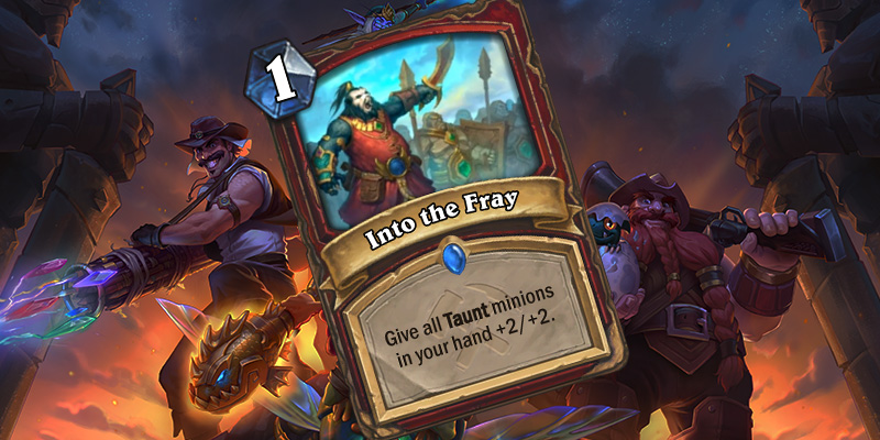 Uldum Warrior Card Reveal - Into the Fray