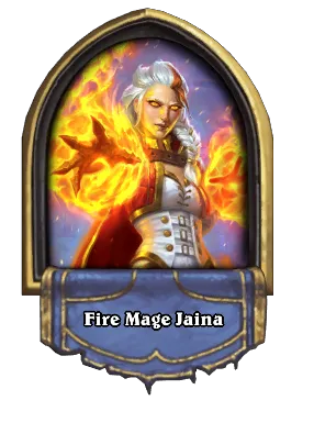 Fire Mage Jaina Card Image