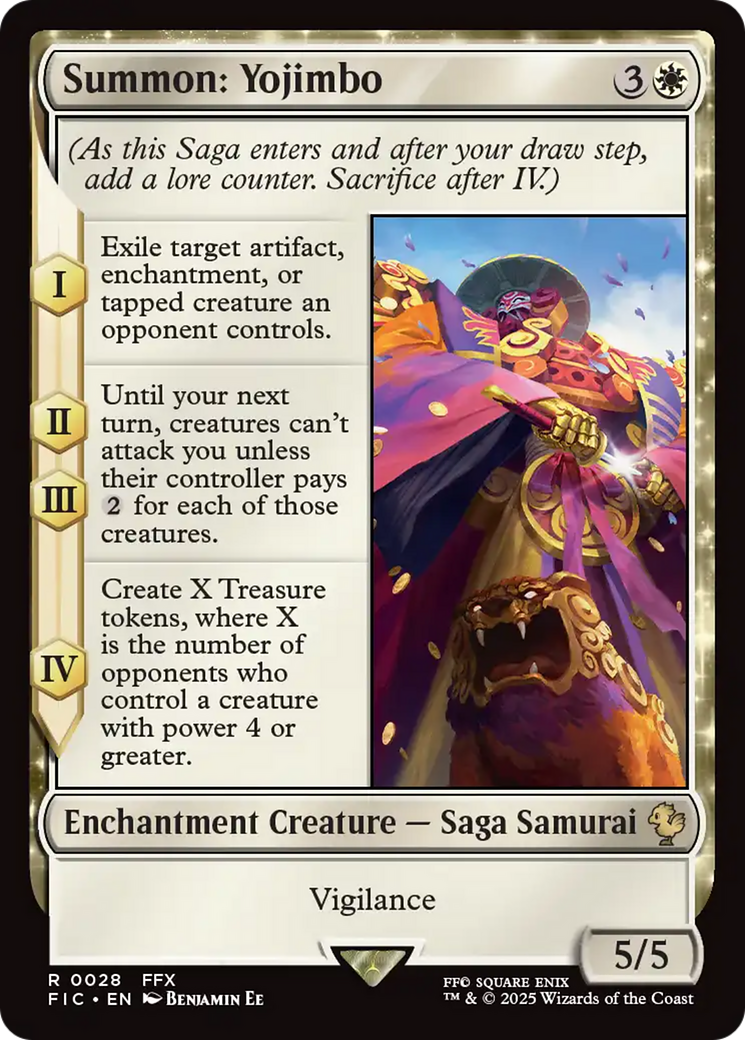 Summon: Yojimbo Card Image