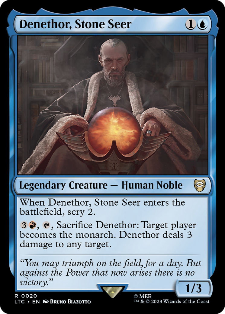 Denethor, Stone Seer Card Image