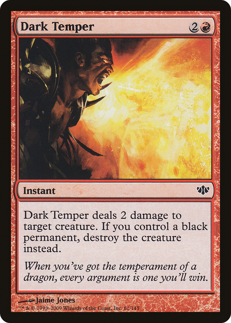 Dark Temper Card Image