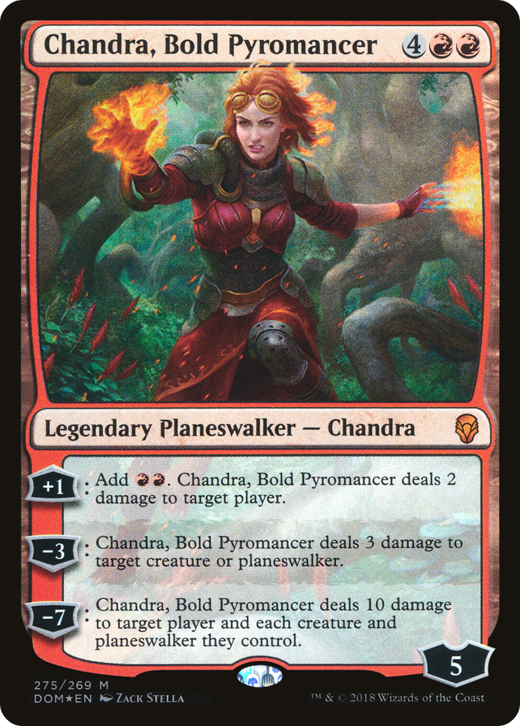 Chandra, Bold Pyromancer Card Image