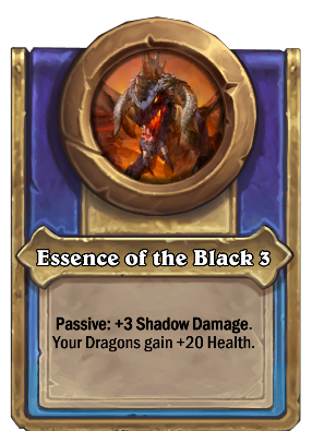 Essence of the Black 3 Card Image