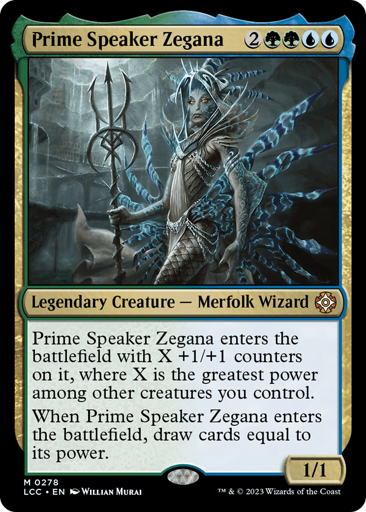 Prime Speaker Zegana Card Image