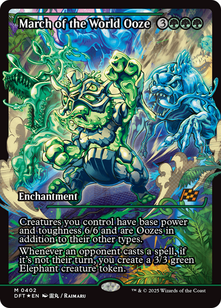 March of the World Ooze Card Image