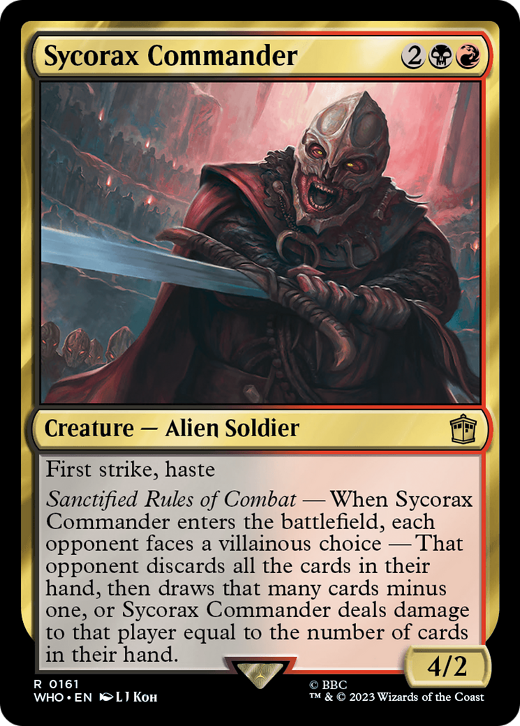Sycorax Commander Card Image