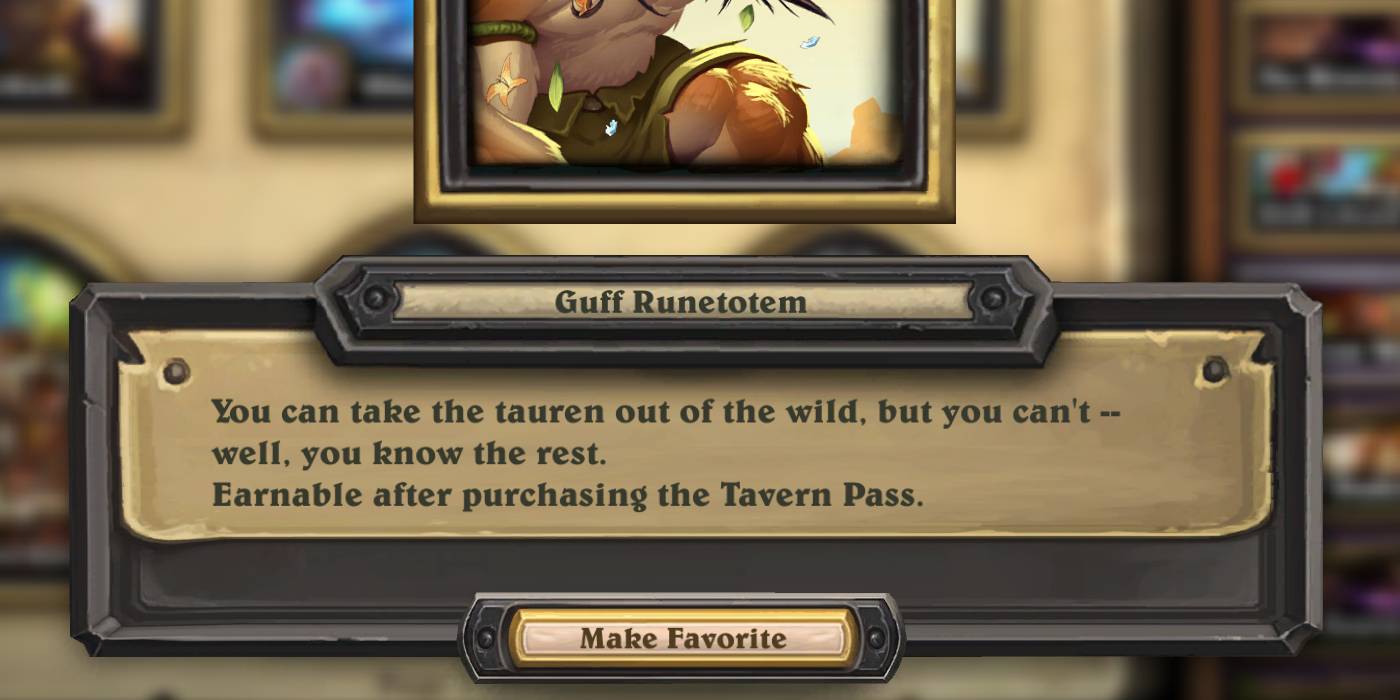 Hearthstone's 22.2.0 Game Update on January 25 Adds Support for Multiple Collection Favourites
