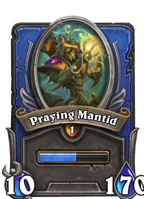 Praying Mantid Card Image