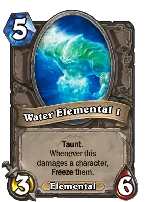 Water Elemental 1 Card Image