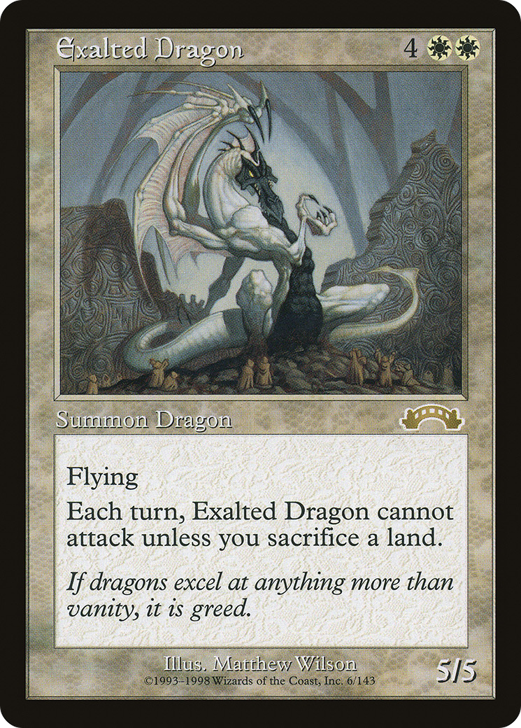 Exalted Dragon Card Image