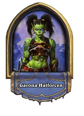 Garona Halforcen Card Image