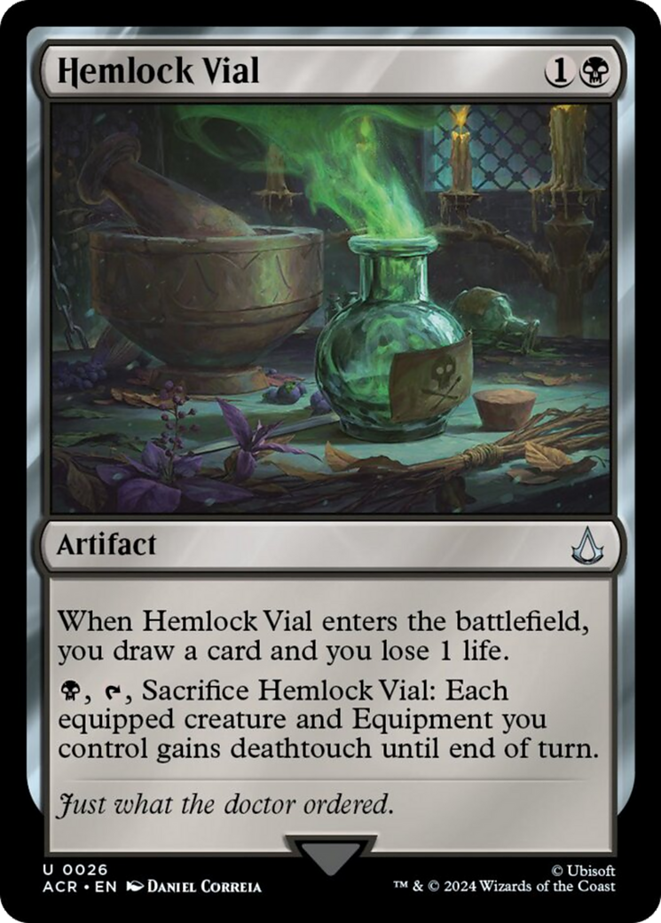 Hemlock Vial Card Image