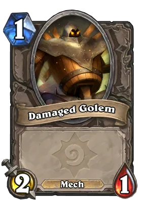 Damaged Golem Card Image