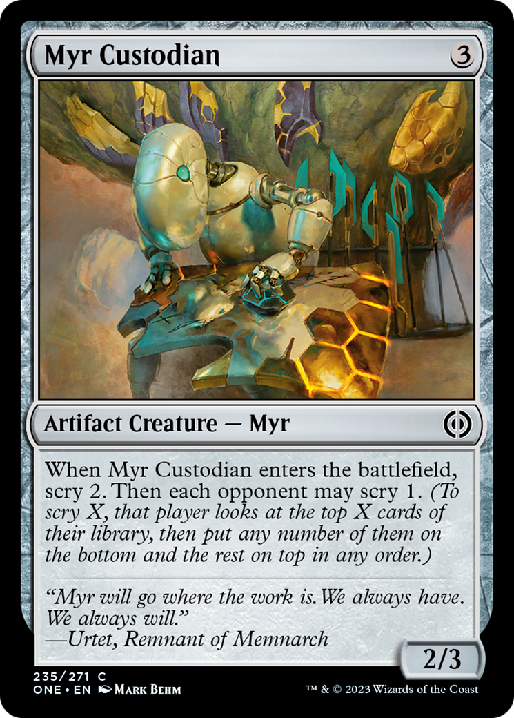 Myr Custodian Card Image