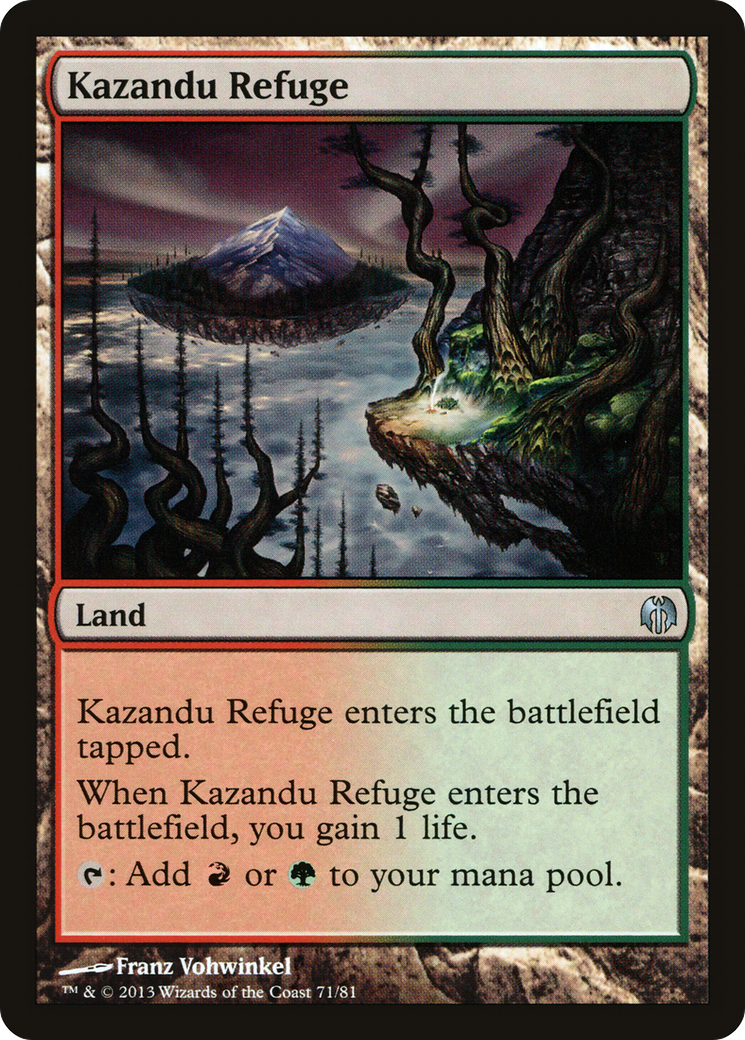 Kazandu Refuge Card Image