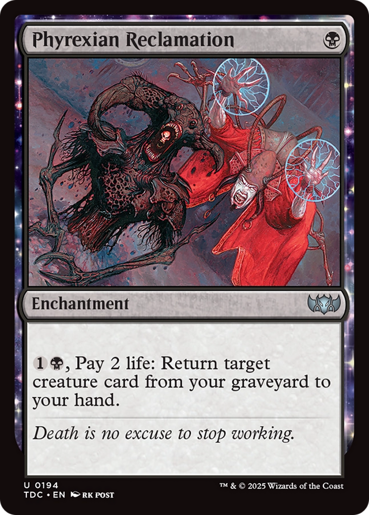 Phyrexian Reclamation Card Image
