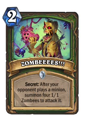 ZOMBEEEES!!! Card Image