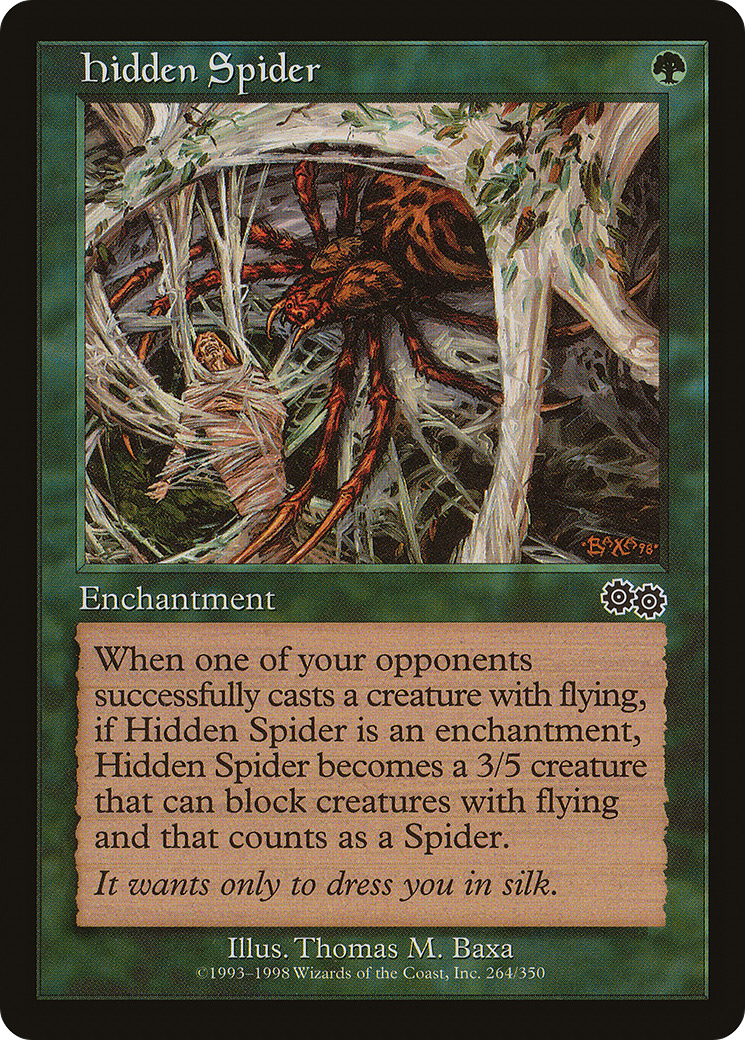 Hidden Spider Card Image