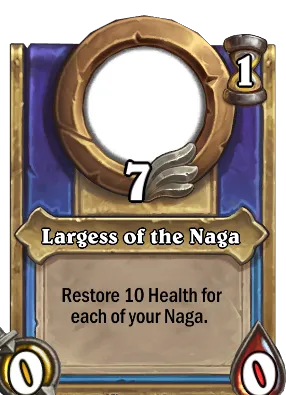 Largess of the Naga Card Image