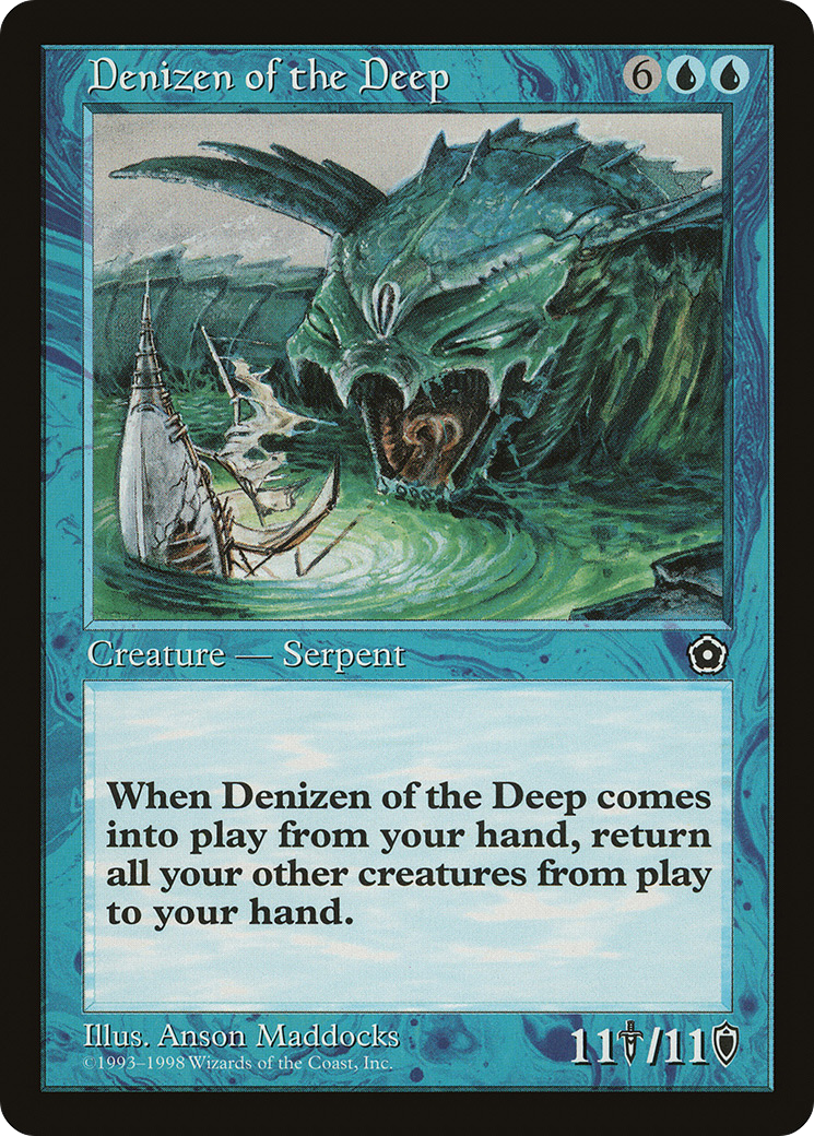 Denizen of the Deep Card Image