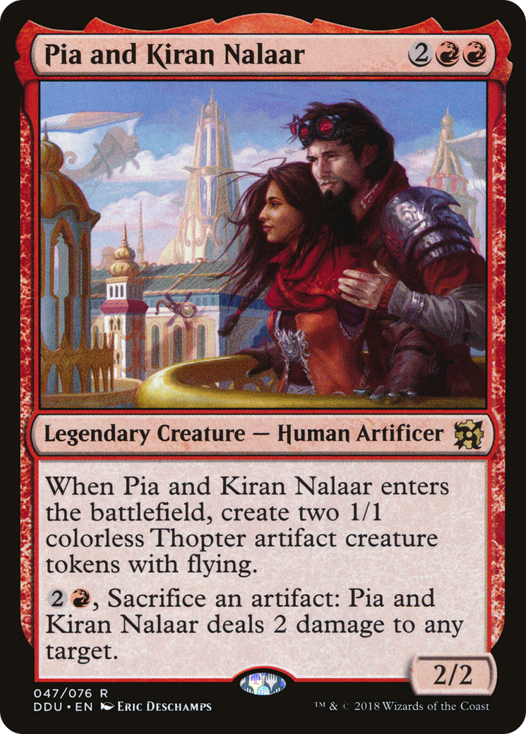 Pia and Kiran Nalaar Card Image