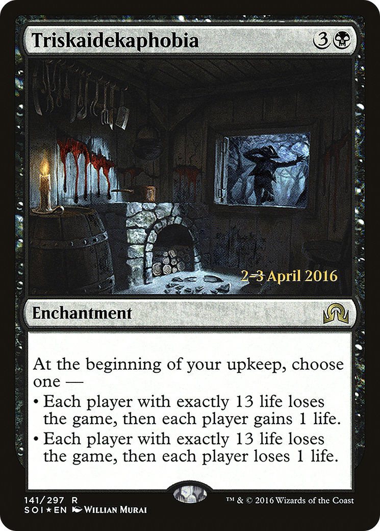 Triskaidekaphobia Card Image