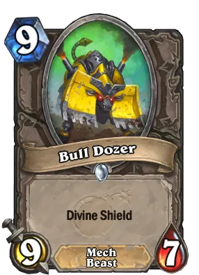 Bull Dozer Card Image
