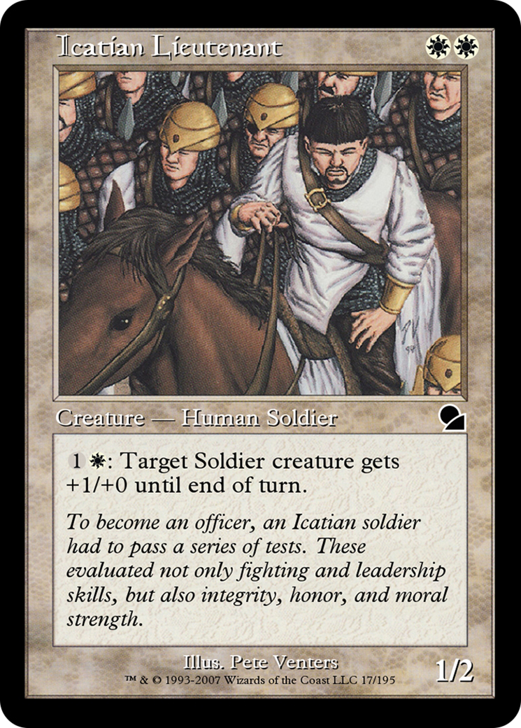 Icatian Lieutenant Card Image