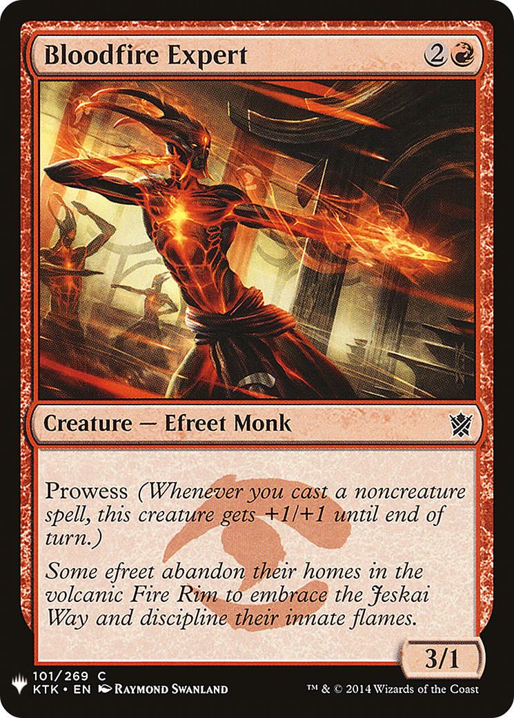 Bloodfire Expert Card Image