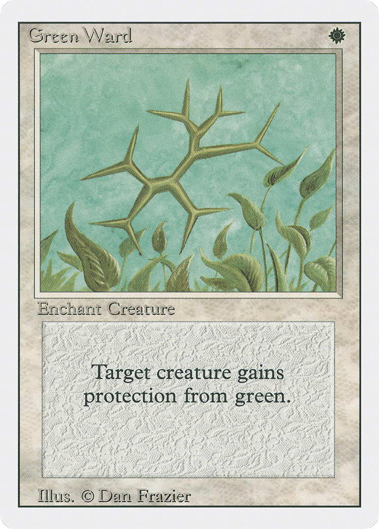 Green Ward Card Image