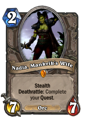 Nadia, Mankrik's Wife Card Image