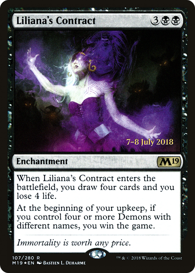 Liliana's Contract Card Image