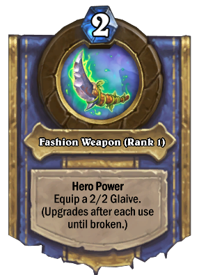 Fashion Weapon (Rank 1) Card Image